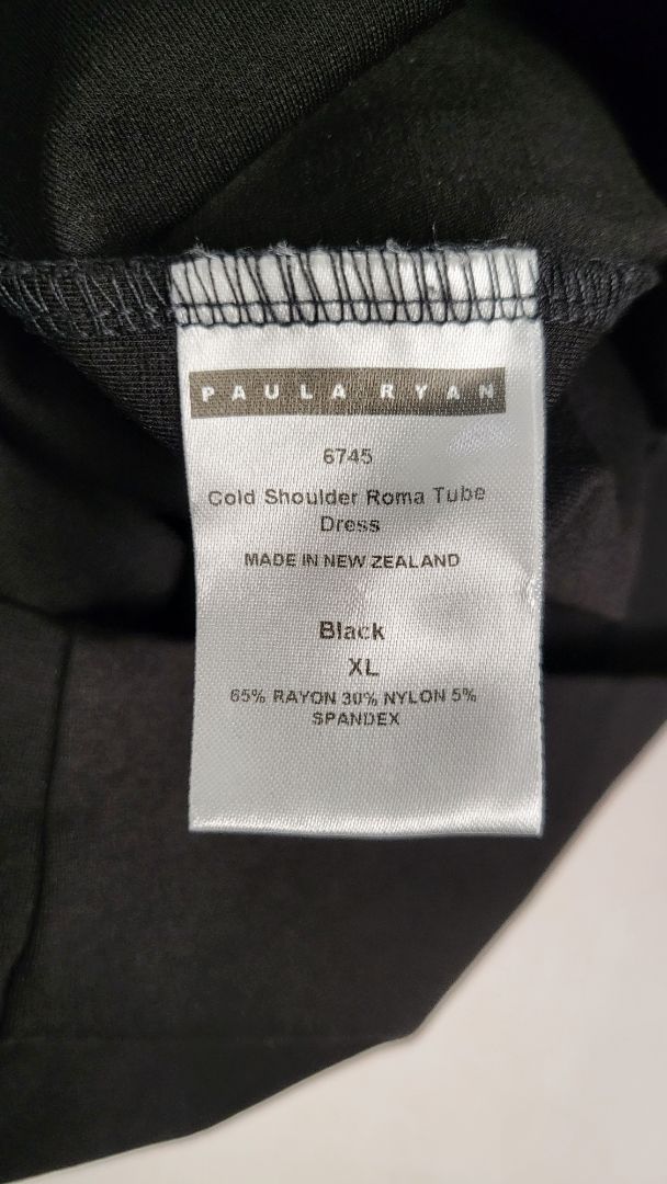 Paula Ryan Black Cold Shoulder Dress (14)
