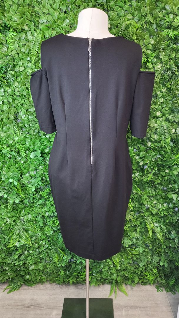 Paula Ryan Black Cold Shoulder Dress (14)
