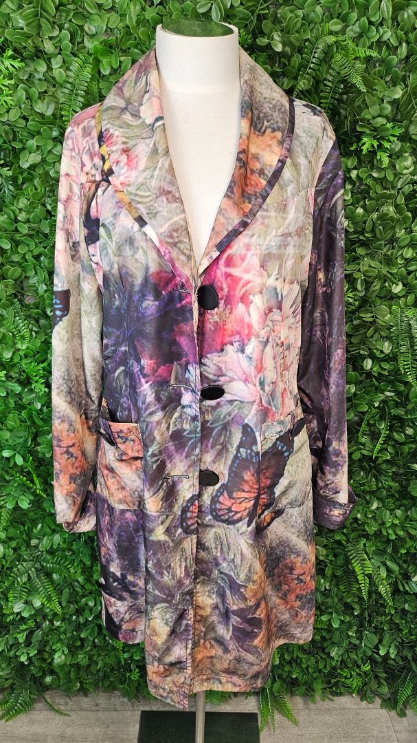 Rene Multi Floral Bloom Jacket (10-12)