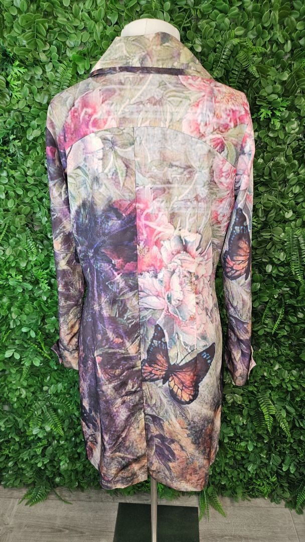 Rene Multi Floral Bloom Jacket (10-12)