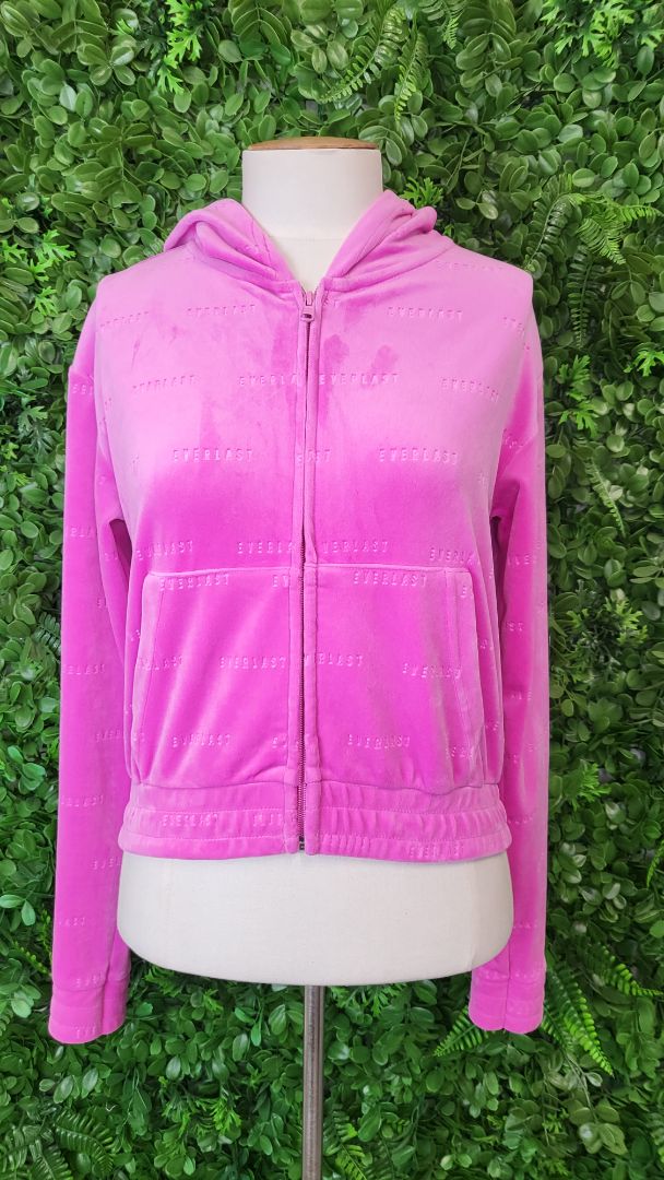 Everlast Pink Velour Hoodie (8)