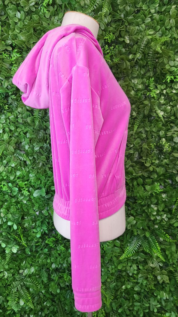 Everlast Pink Velour Hoodie (8)