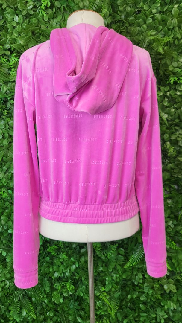 Everlast Pink Velour Hoodie (8)