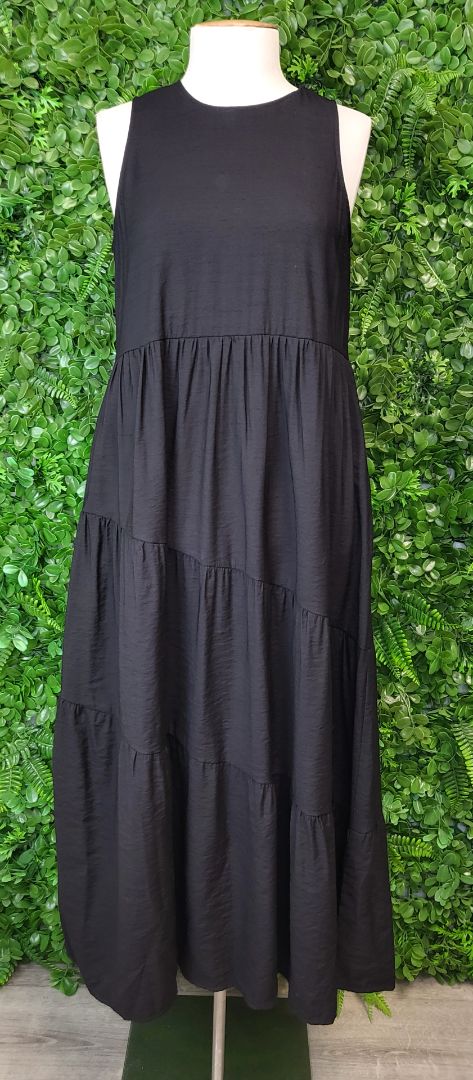 Decjuba Black Sleeveless Dress (8)