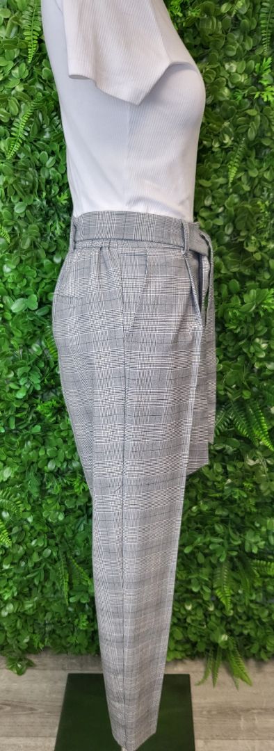 Forever New Check High Waist Pant (8P)
