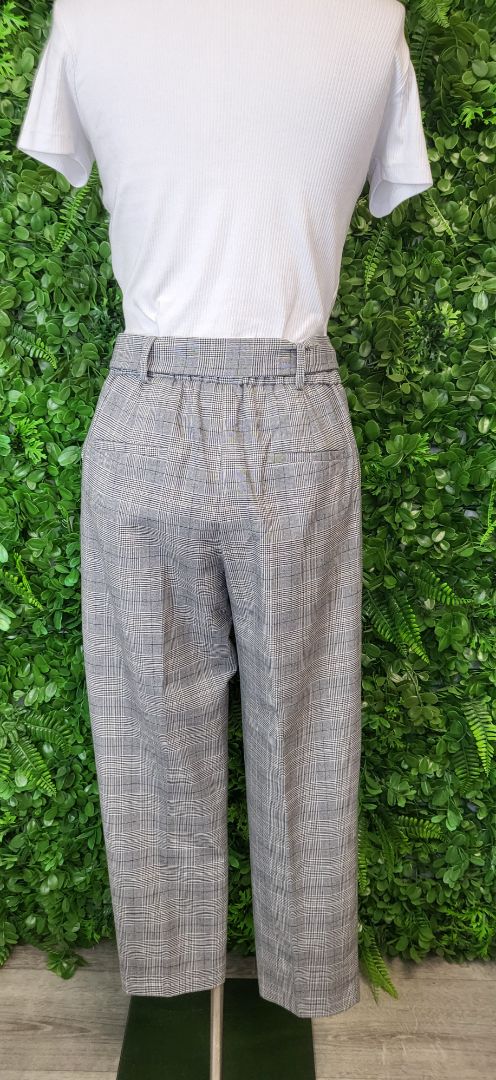Forever New Check High Waist Pant (8P)