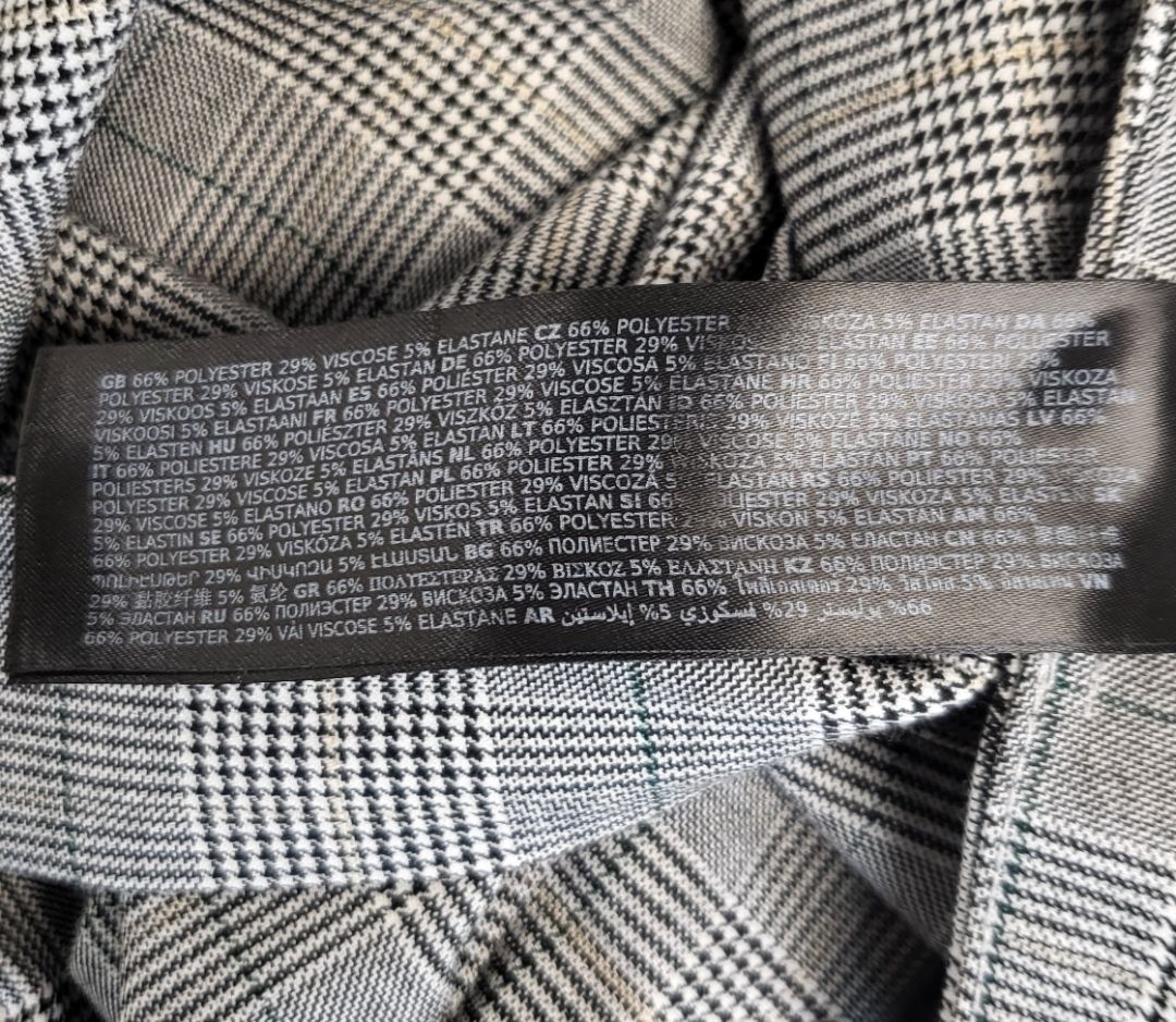 Forever New Check High Waist Pant (8P)