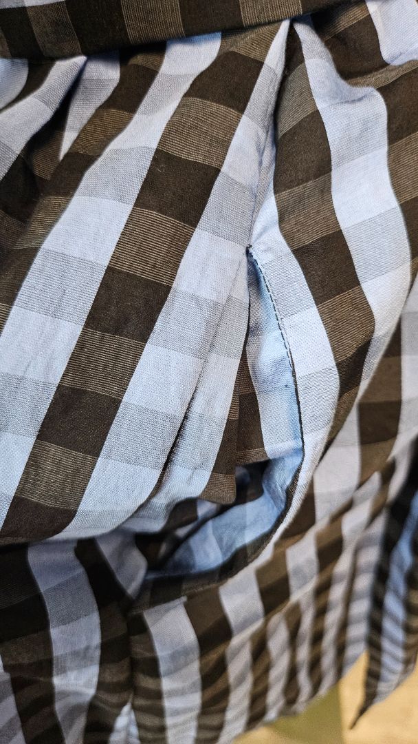 Shirty Blue Check Shirt Dress (14)