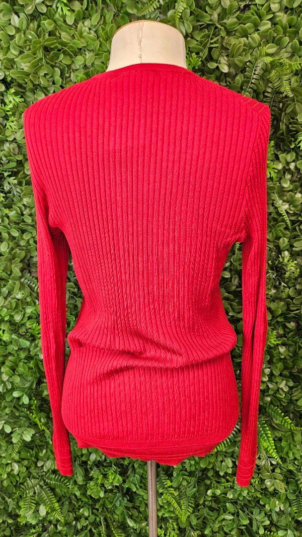 Max Red Long Sleeve Merino (12-14)