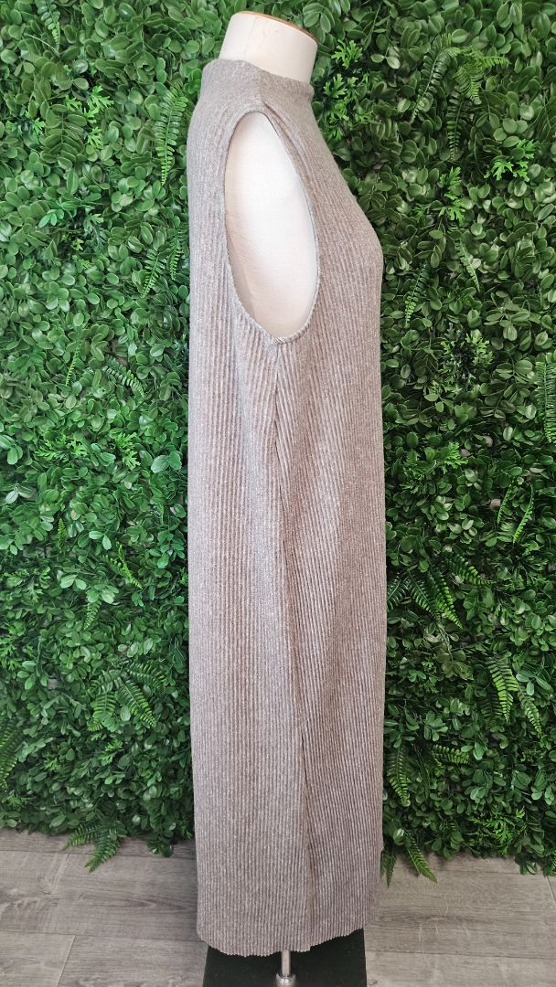 Zara Beige Tunic Dress (14)