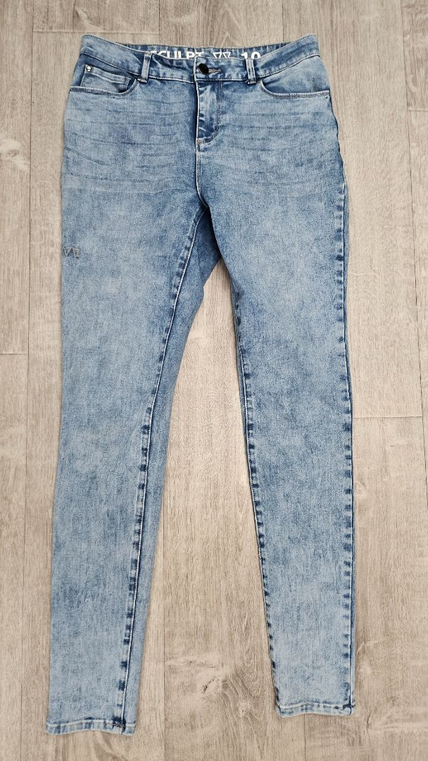 Shine On The Label Blue Sculpt Jeans (10)
