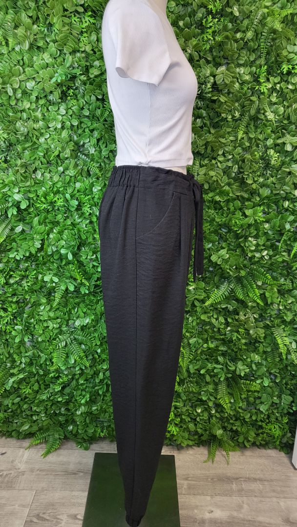 Kilt Black Tie Front Pants (10)