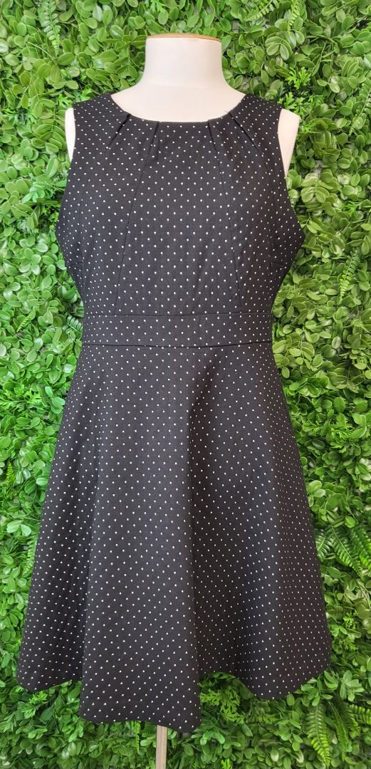 Tokito Black Polka Dot Dress (12)