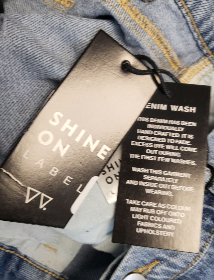 Shine On Denim Hunter Skirt BNWT (14)