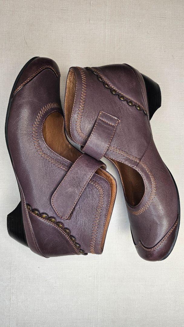 Kubo Brown Leather Bootie (38)