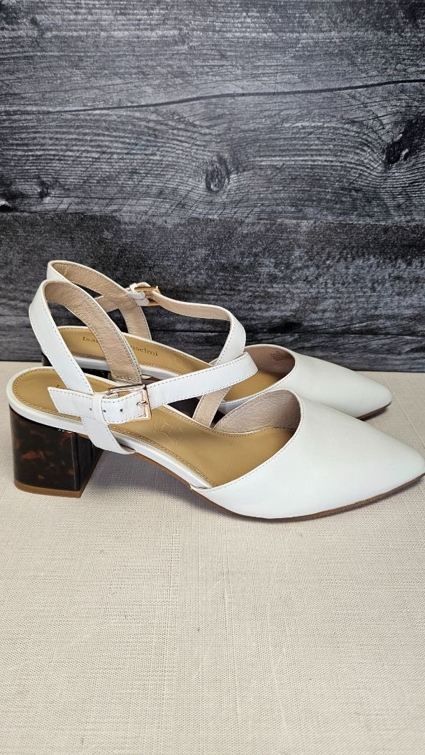Isabella Anselmi Off White Strappy Heels (40)