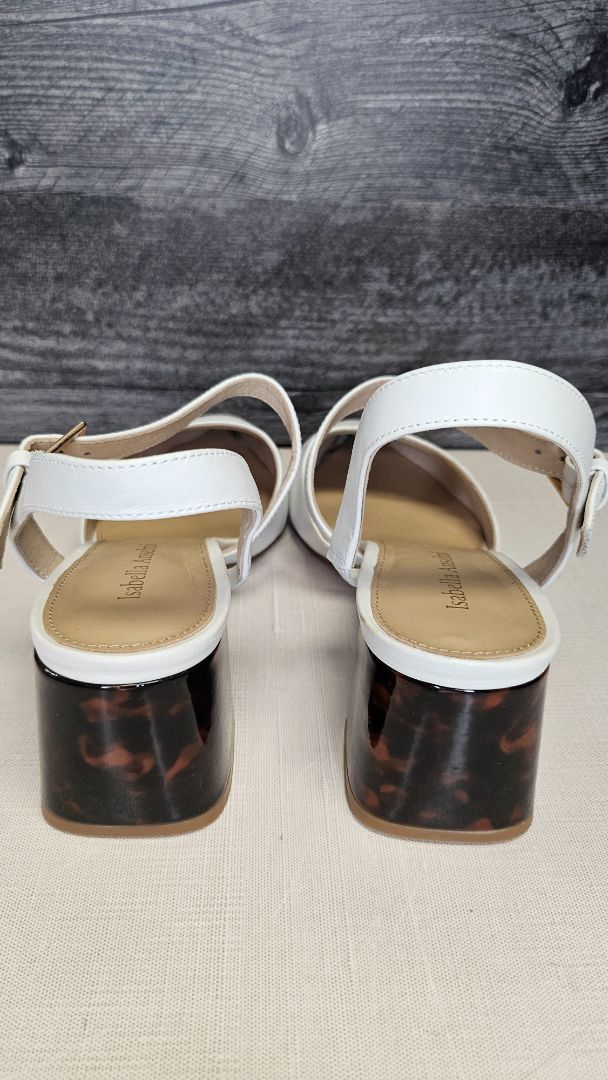 Isabella Anselmi Off White Strappy Heels (40)