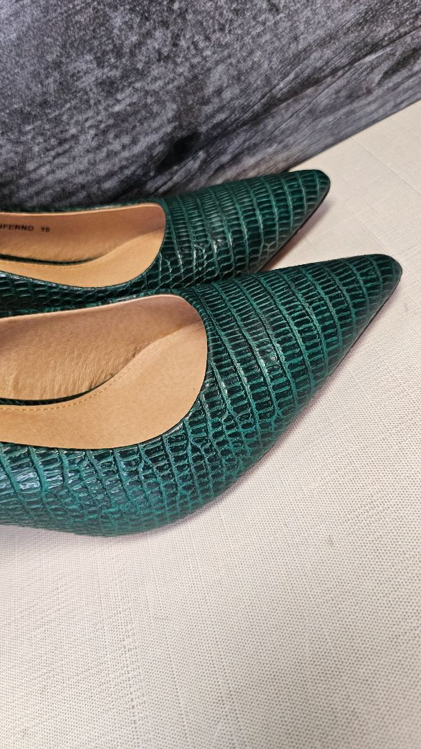 Novo Green Slingback Heel (10)
