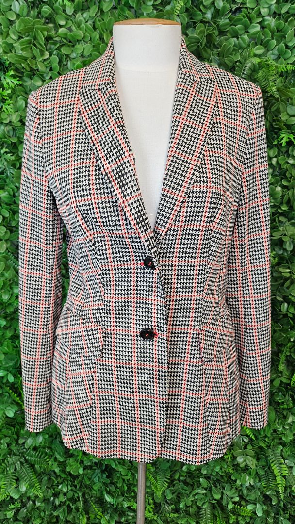 Marc Cain Houndstooth Blazer (10)
