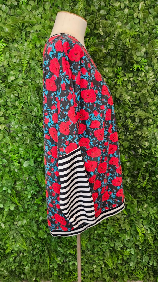 Braden Jane Floral/Stripe Long Sleeve (14)