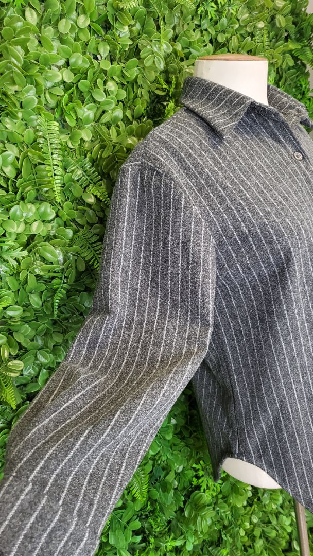 Guier Pinstripe Shacket (10)