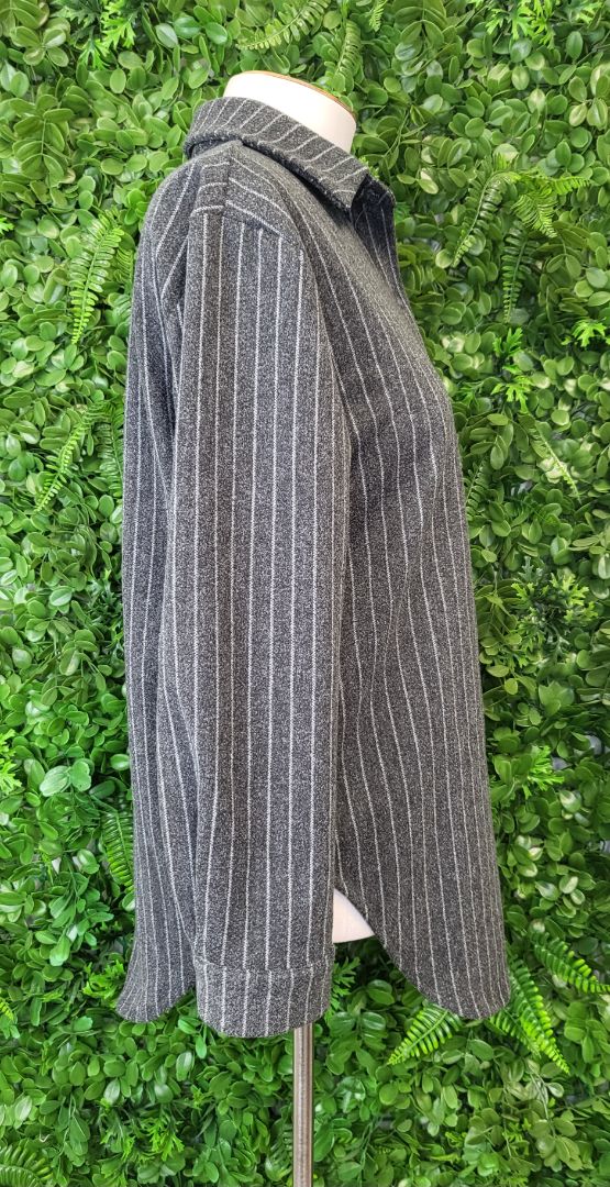 Guier Pinstripe Shacket (10)