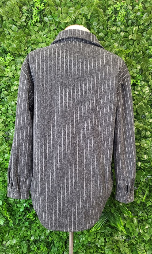 Guier Pinstripe Shacket (10)