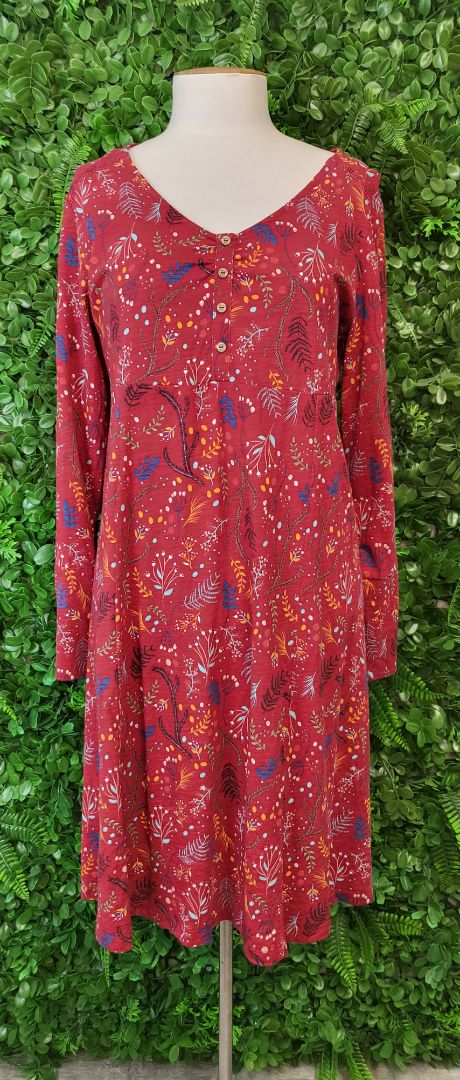 Faithful & True Floral Print Dress (14-16)