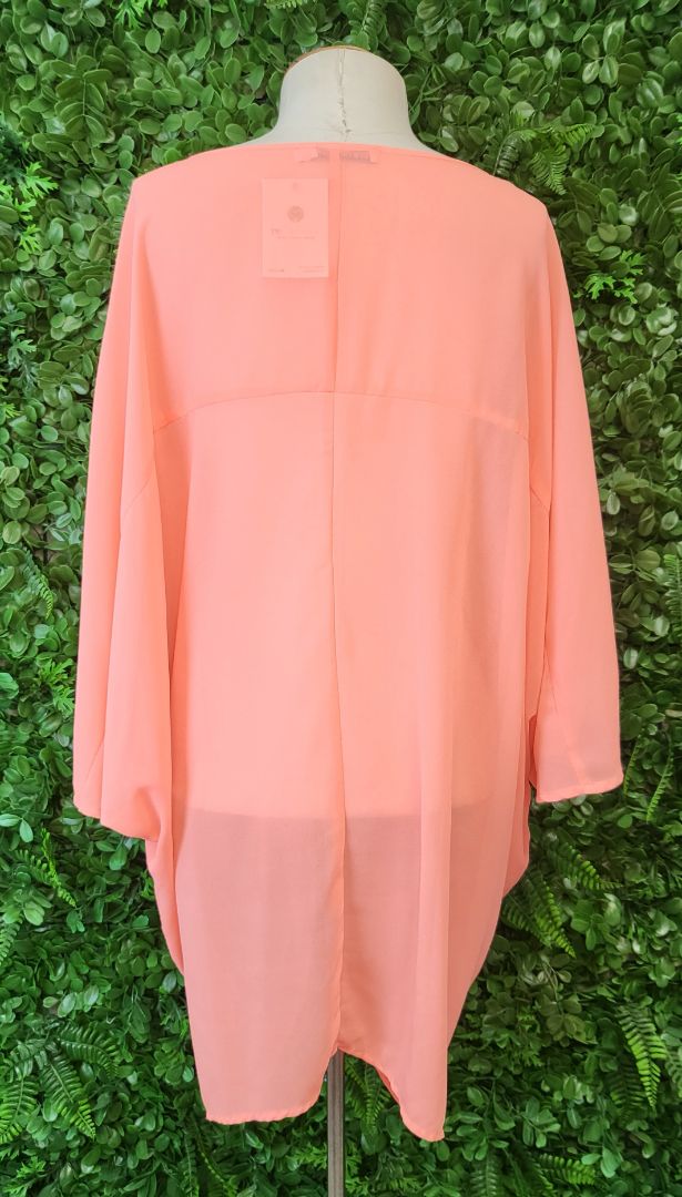 Brave+True Fluro Oversized Layer Top 14-18