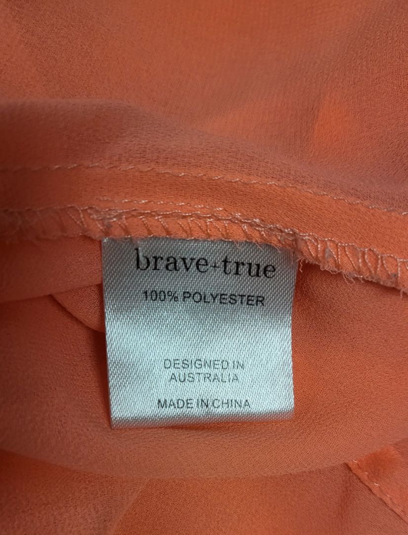 Brave+True Fluro Oversized Layer Top 14-18