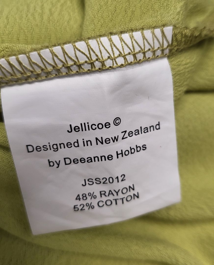 Jellicoe Lime Lightweight Top (12)