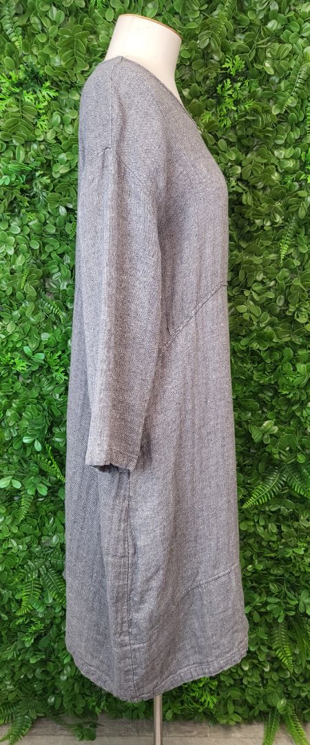 17 Blonde Grey Tunic Dress (12-14)