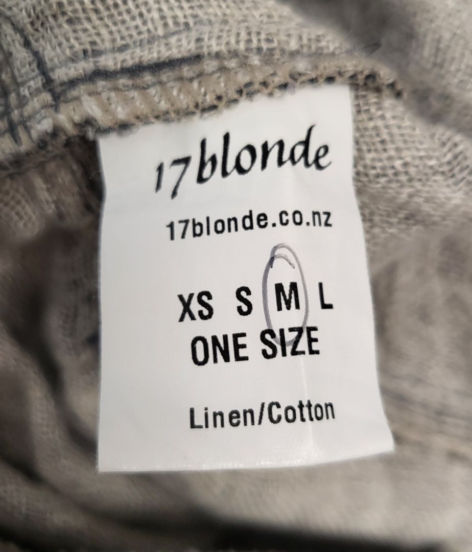 17 Blonde Grey Tunic Dress (12-14)