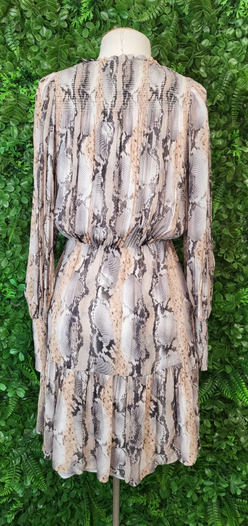 Witchery Snake Print Dress (8)