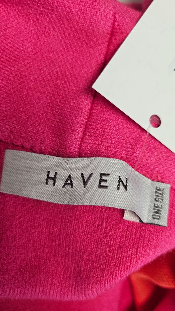 Haven Pink/Orange Longline Cardi Knit (OSFM)