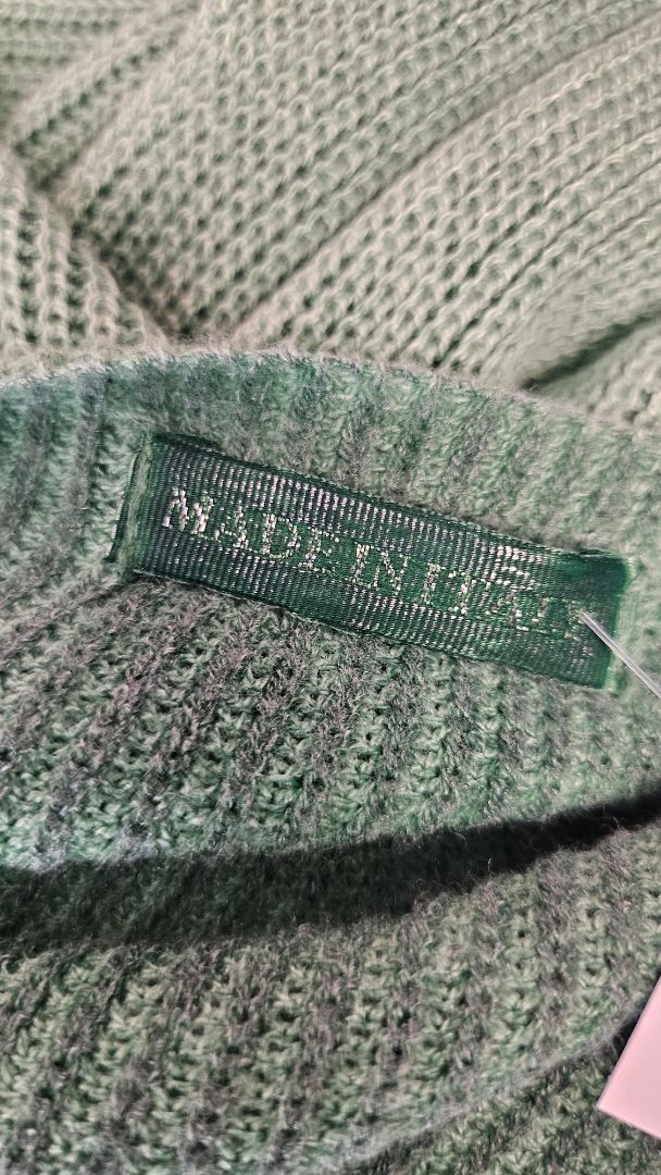 Made in Italy Green Lightweight Knit (12/14)