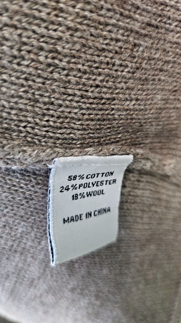 Foil Taupe Longline Vest (10)