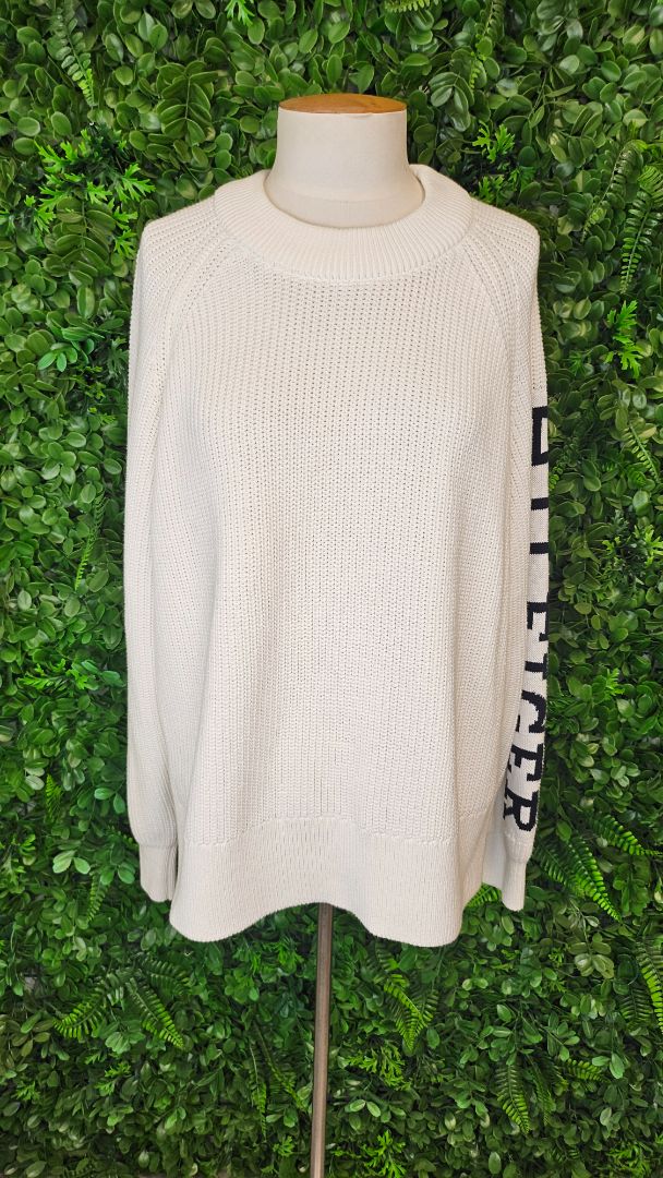 Tommy Hilfiger Ecru Knits Jumper (14)