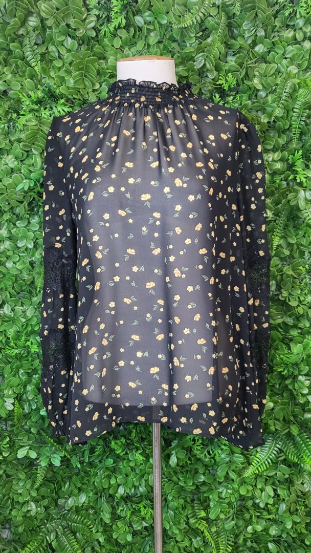 Decjuba Floral Sheer Blouse (10)