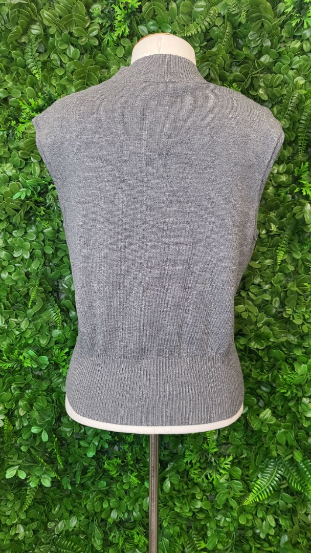 Portmans Grey Knit Vest (10-12)