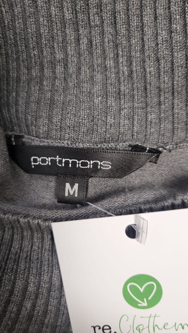 Portmans Grey Knit Vest (10-12)