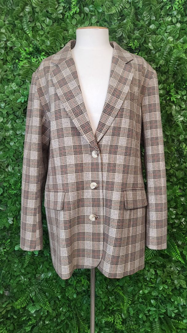 Mazu Plaid My Love Boyfriend Jacket (14)