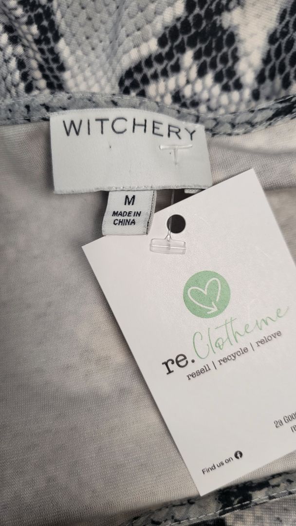 Witchery Grey Reptile Top (12)