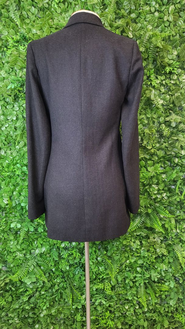 Go Sweet Black Belt Detail Coat (12)