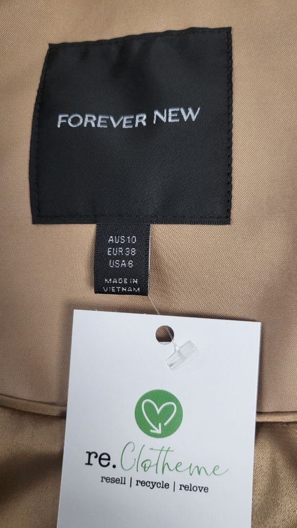 Forever New Camel Trench Coat (10)