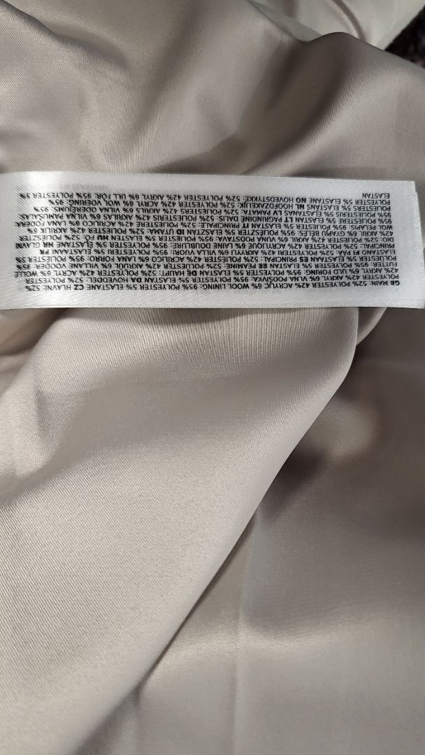 Forever New Oatmeal Single Breasted Coat (10)