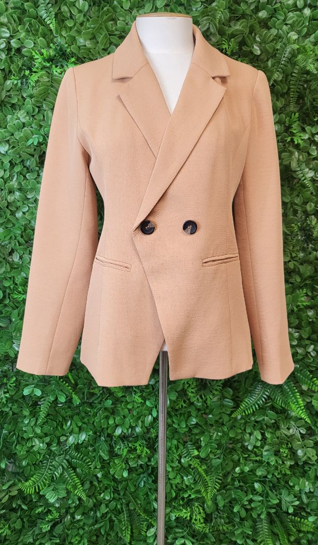 Ivy + Jack Tan Harper Textured Blazer (8)