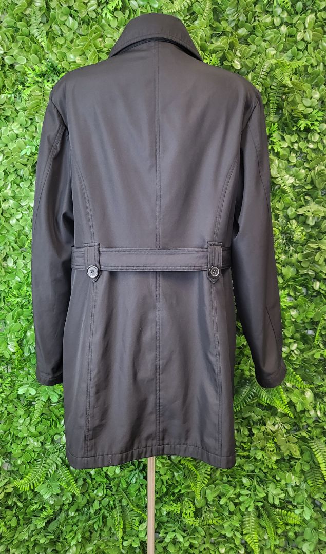 Lily Palmer Black Trench Coat (12-14)
