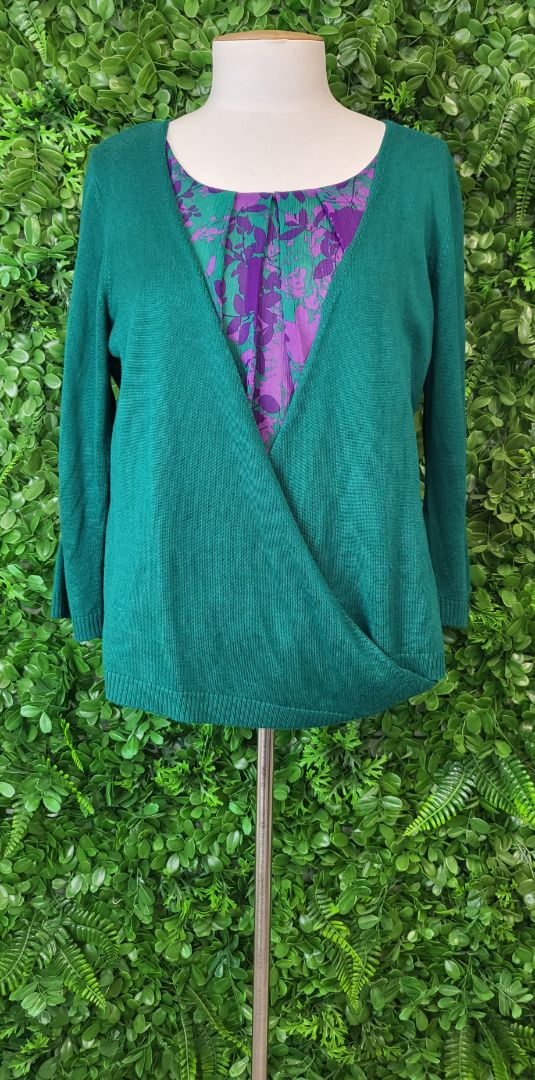 Per Una Green Crossover Top (12)