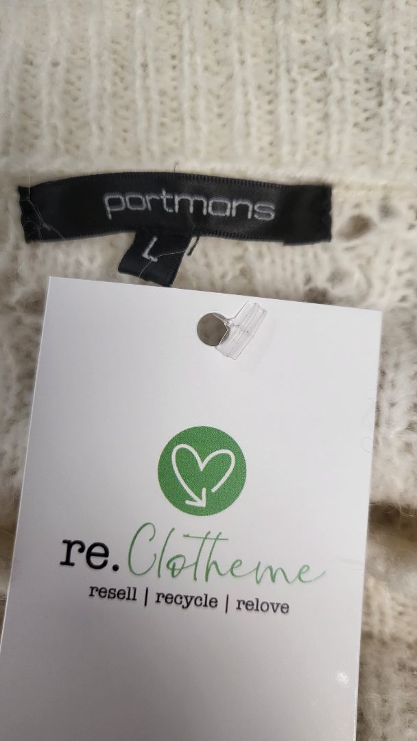 Portmans Cream Bobble Knit (14)